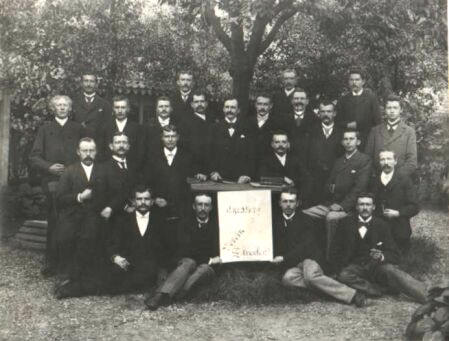 Foto der Gründer des KLT von 1881